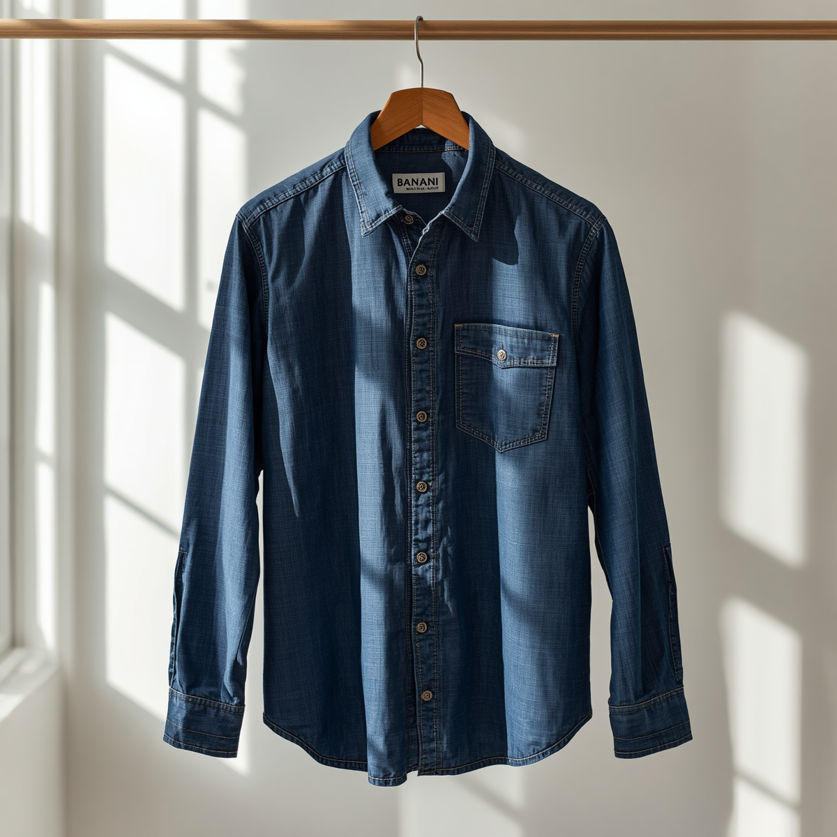 Banani Indigo Denim Casual Shirt